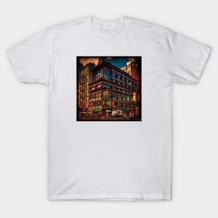 Intersection of Canal & Center Streets, NYC, USA T-Shirt
